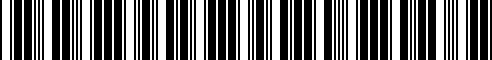 Barcode for 07147145753