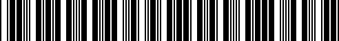 Barcode for 46631455436